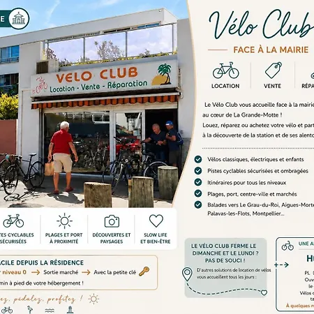 Apartman Climatise - Parking - Centre, La Grande-Motte